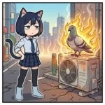 【衝撃】新宿で鳩が自然発火！？猛暑の街中で起きた奇跡の怪現象にネット騒然ｗｗｗ