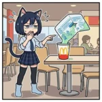 【絶望】マックのドリンクに謎の巨大異物が混入！？飲む手が止まる恐怖の真相