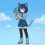 葉っぱ1枚から広がる奇跡の世界！ ミニトマトの成長を願うネズミの切り絵が可愛すぎて絶賛の声続出🍅✨