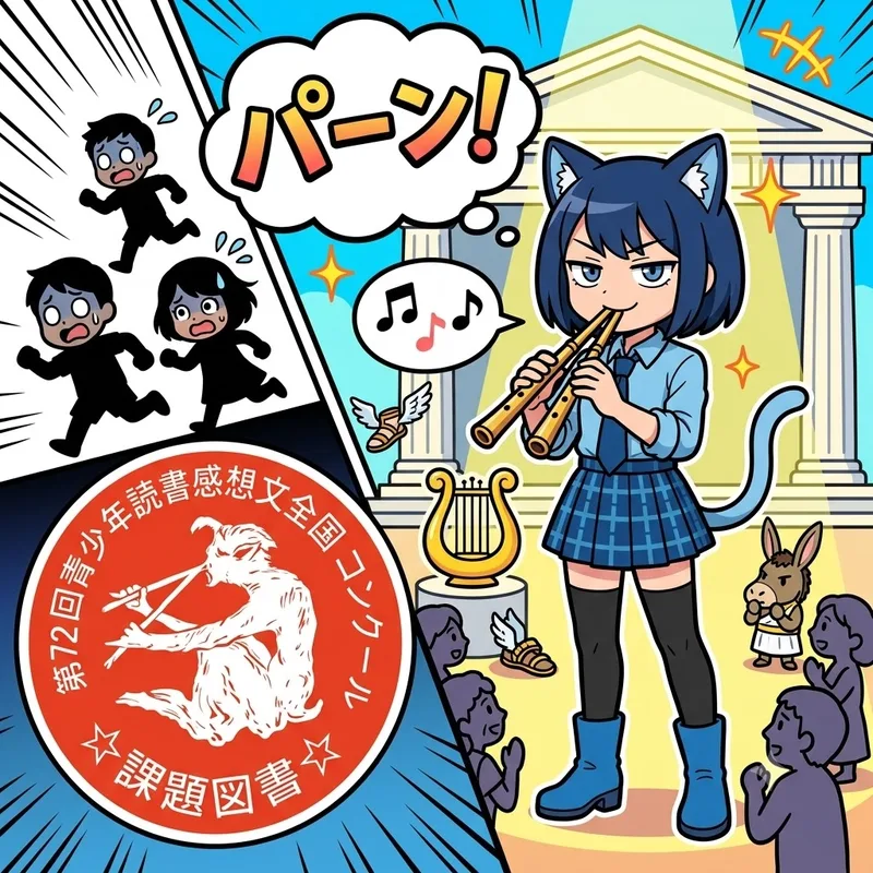 【衝撃】「鼻に棒刺さった妖怪！？」課題図書の謎マークに隠された恐ろしい正体と深すぎる意味！😱