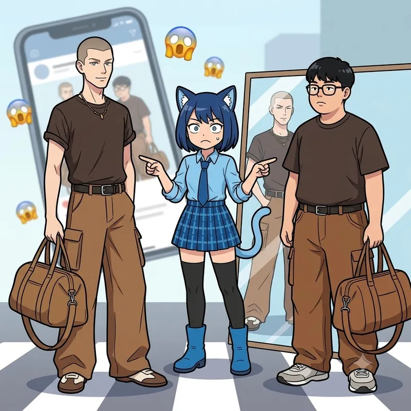 【現実直視】「服が欲しくなったらこれ見ろ」同じ服なのに違いすぎる比較画像にネット民大ダメージ！？💸