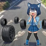 【爆笑】地震の揺れでタイヤが自主避難！？衝撃映像が話題にｗｗ