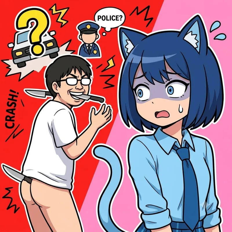 【爆笑】痴漢対策の極致！？強烈すぎる立ち方にツッコミ殺到ｗ