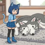 ハスキーがまさかの合体！？2つの頭を持つ幻獣にネット騒然🐶