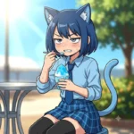 【爆笑】豆乳さん必死の熱中症対策がシュールすぎる件w🍧