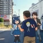 道端で絡まれる女子を救う動画が物議！？仕込み疑惑が続出中🤔