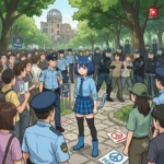 【騒然】原爆ドーム前の不法占拠集団を撤去！警察の対応に反響続々🚨