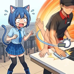 【爆笑】バイト君の秒速テーブル拭きが凄すぎて残像見える！⚡️
