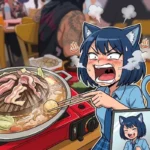 【爆笑】熱すぎる鍋を食べた男性のリアクションが神すぎるww🤣