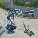【大惨事】坂道でジャッキアップしたら衝撃の結末に！？自走するジャッキがシュールすぎる件😱