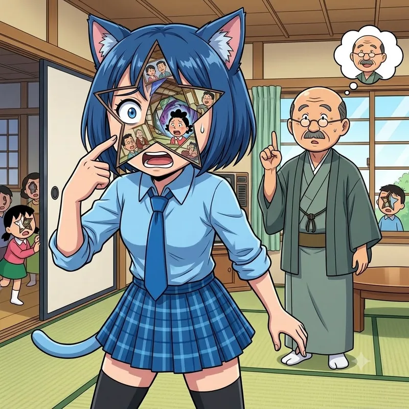 【衝撃】サザエさんの場面転換を静止画で見たらホラーすぎた！？😱