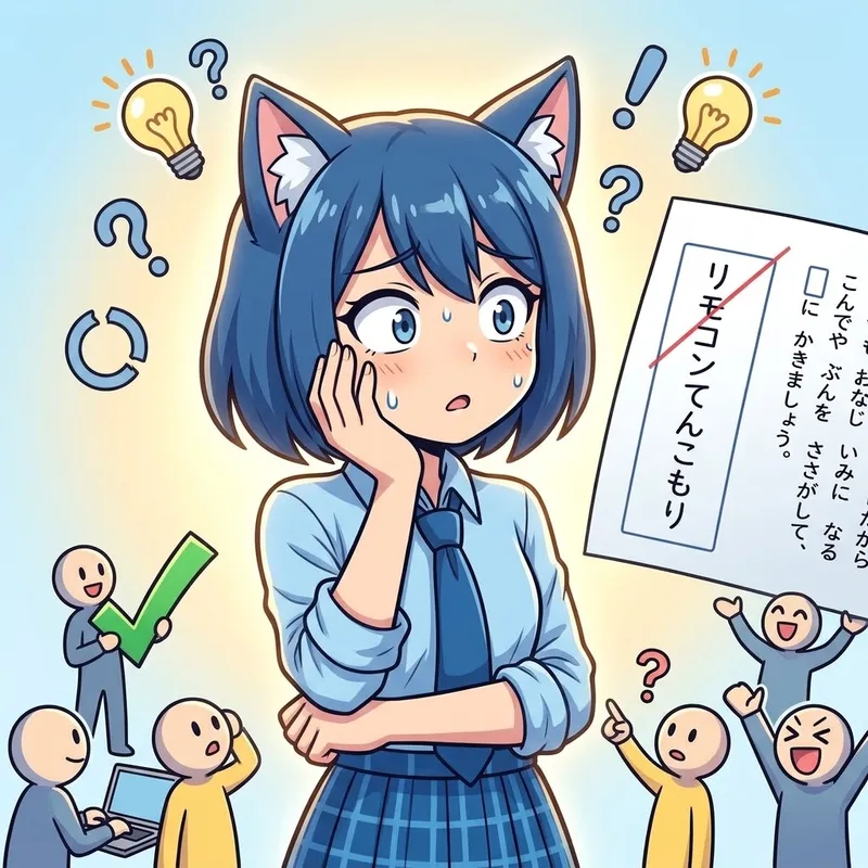 【天才】テストで生み出された神回文がバツ判定で大議論に！？絶賛と疑問の嵐💡