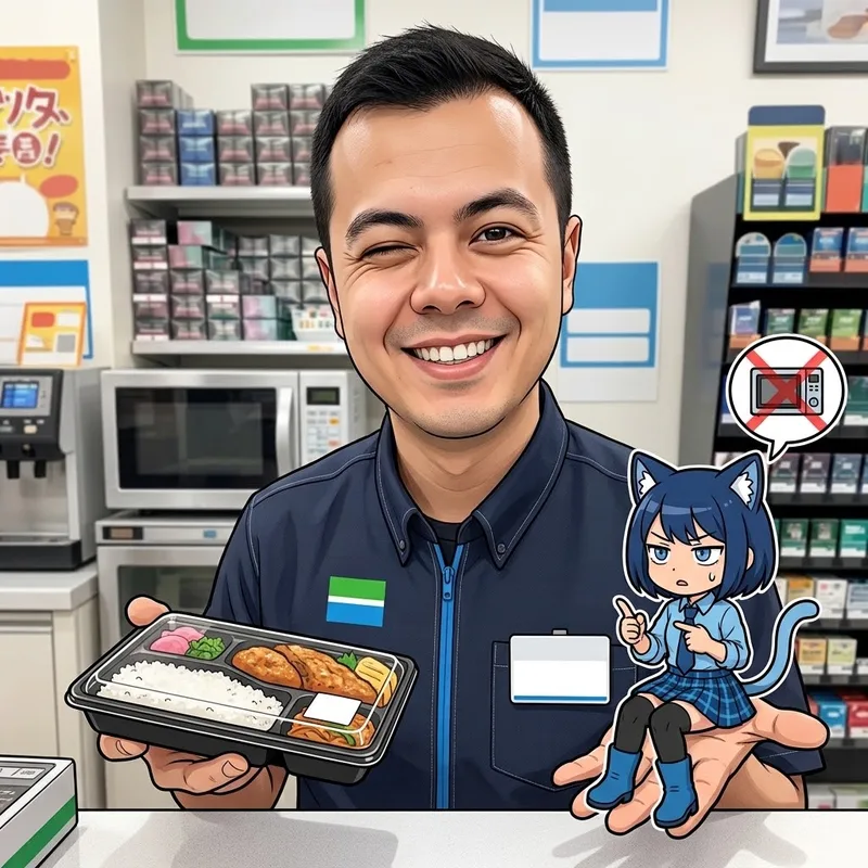 【爆笑】絶妙な距離感のコンビニ外国人店員がエモすぎる件w🤝