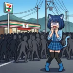 【怒り】コンビニ占拠の集団に「怖くて入れない」と非難殺到😱