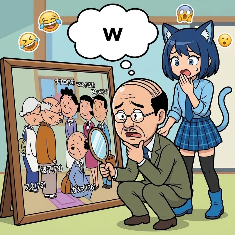 【衝撃】36歳カツオがほぼ波平！？老けすぎた姿にツッコミの嵐🤣