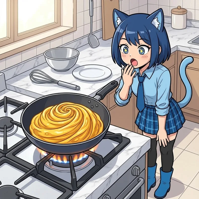 【神技】美しすぎる卵焼きがまるでアート！？真似したい職人技🍳