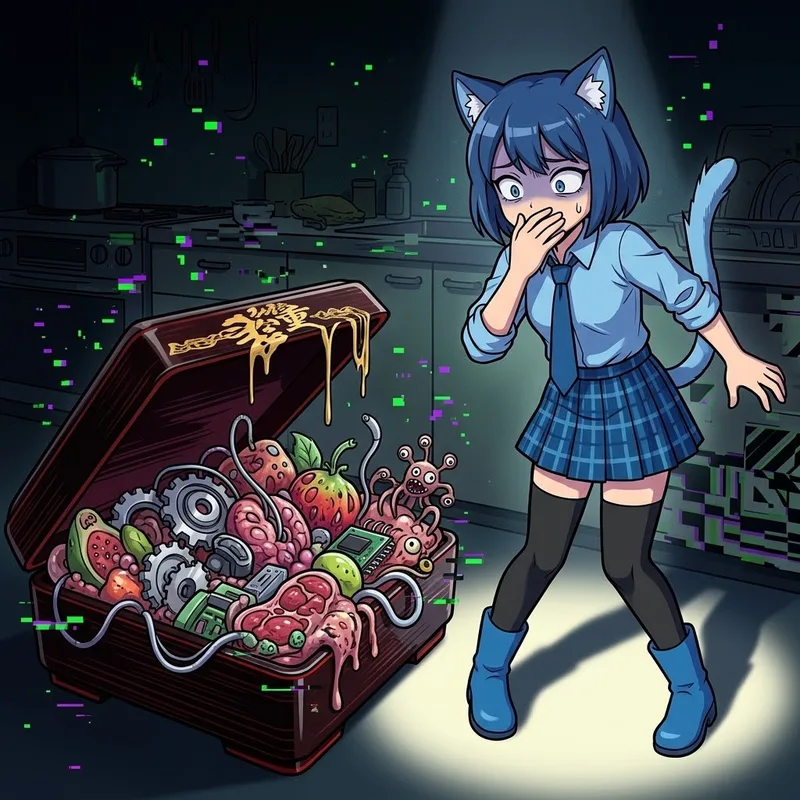 【トラウマ級】AIが作った食べ物動画が不気味すぎてヤバい！？😱