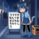 【困惑】看板が読めない！？謎の「暗号」にネット民が大爆笑🤣