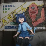【恐怖】『ほしがってね！』一つ目巨人の真珠看板が不気味すぎる😱