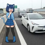 【衝撃】上品なプリウス！？危険すぎる路肩追い抜きに非難殺到😱