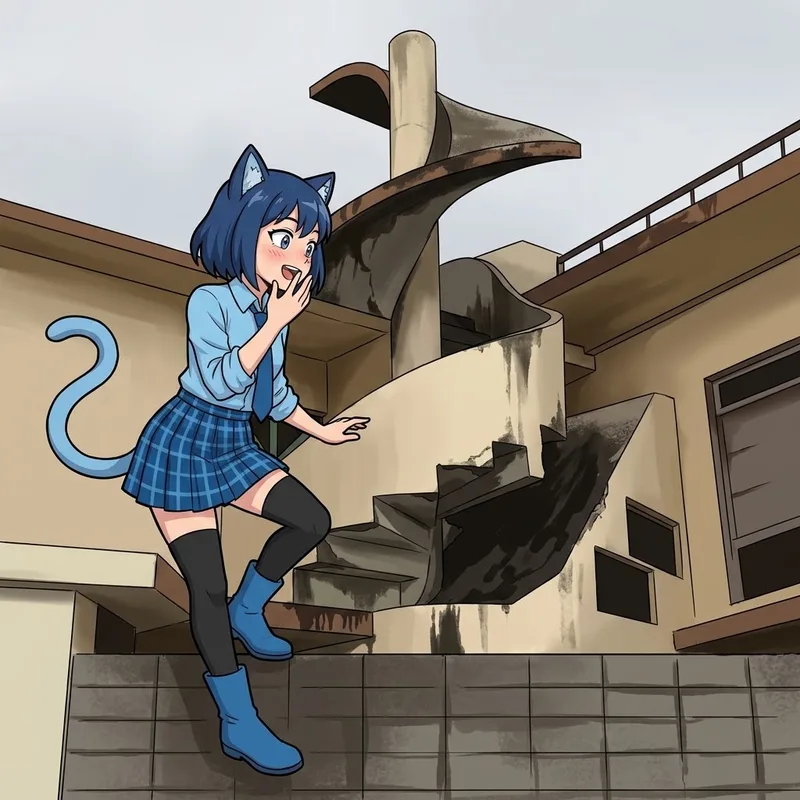 【妖艶】この螺旋階段の美しすぎる造形に興奮が止まらない！🌀