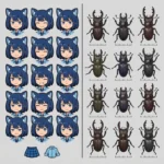 【難解】ギャルとクワガタは同じ顔！？激ムズな比較画像🤣