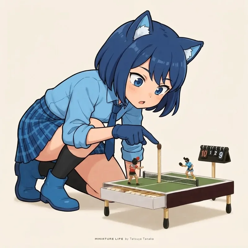 【傑作】マッチで作られた「卓球マッチ」に絶賛の嵐！🏓✨