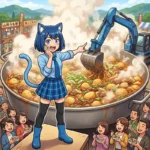 【衝撃】ショベルカーで作る「巨大芋煮」が規格外すぎる！🍲