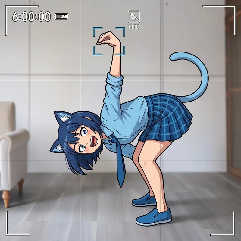 【爆笑】手で作ったダチョウが最新カメラに顔認識された件w🤣