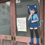 【じわる】独特すぎる「ネコ入る しめて！」の張り紙に腹筋崩壊😂