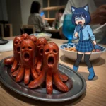 【恐怖】お弁当に入ってたらトラウマ確定のウインナー😱