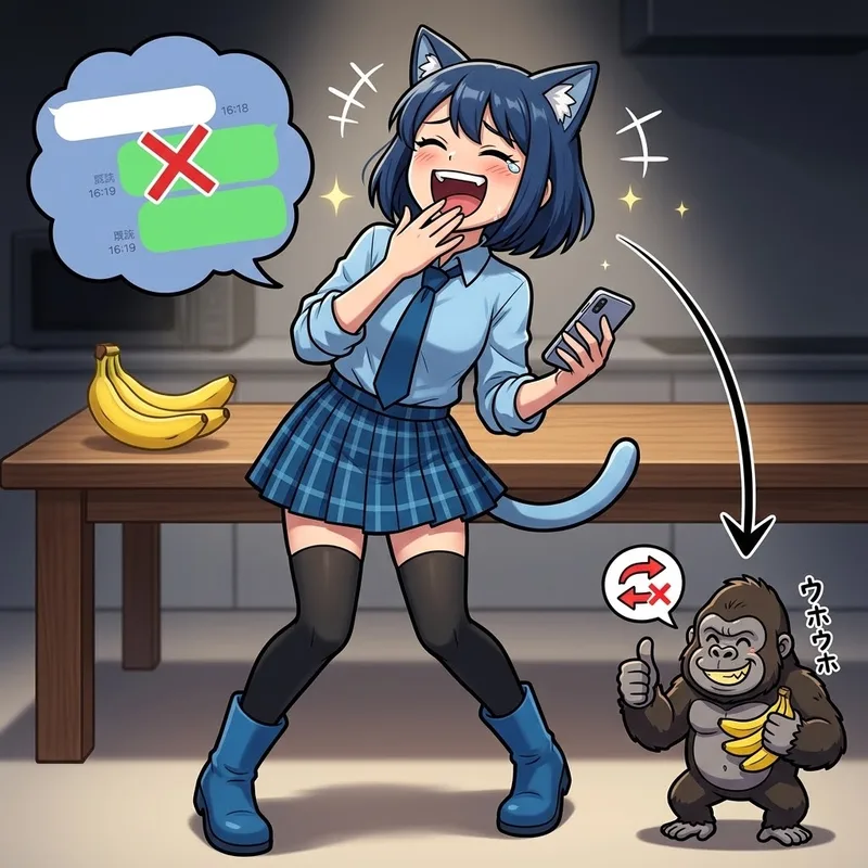 【爆笑】「ウロウロ」を誤変換したら野生に帰った件ww🦍