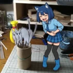 【爆笑】荒ぶる猫のステップがシュールすぎて腹筋崩壊！🤣
