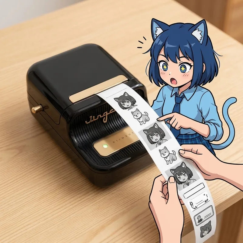 【天才】インク不要で写真も！？超便利プリンターが凄すぎる✨
