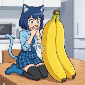 【激レア】食べる直前にパニック！？奇跡の双子バナナが降臨🍌